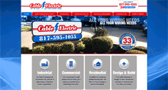 Desktop Screenshot of cableelectric.com